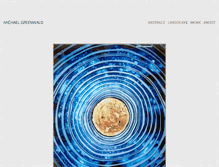 Tablet Screenshot of greenwaldstudio.com